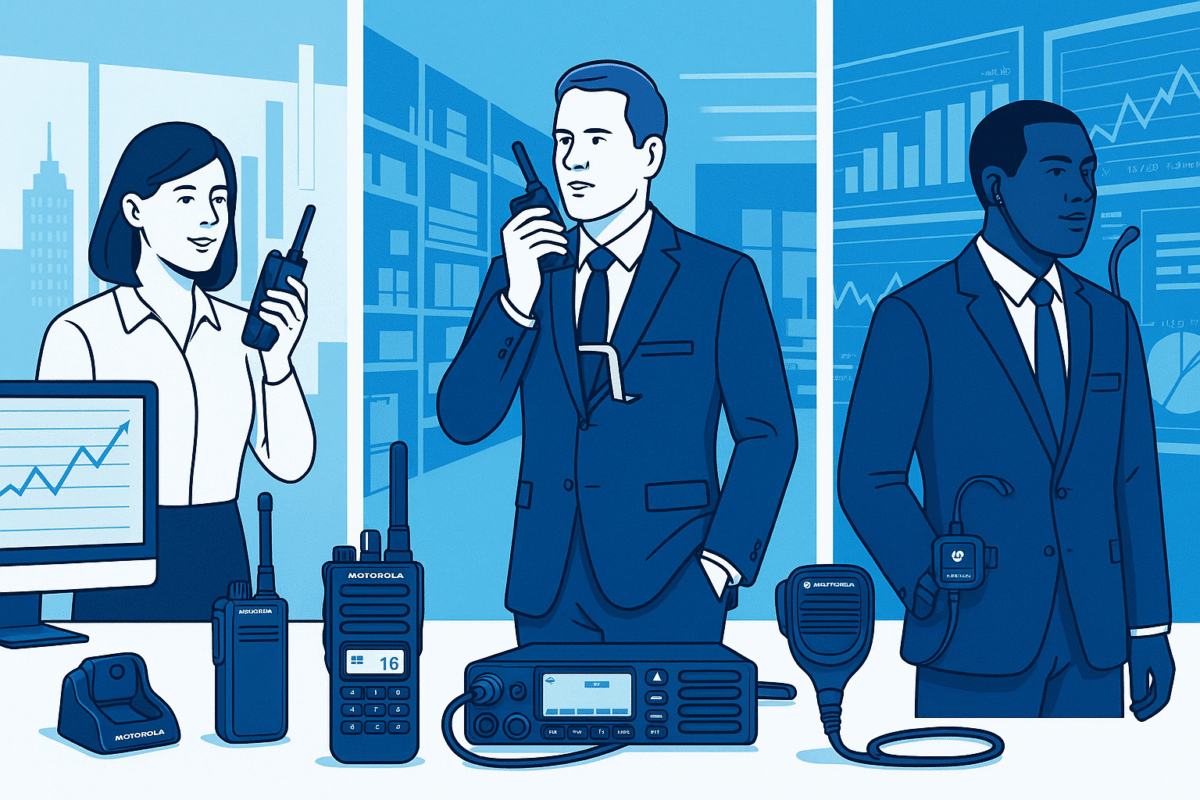 bộ đàm motorola cho bảo vệ