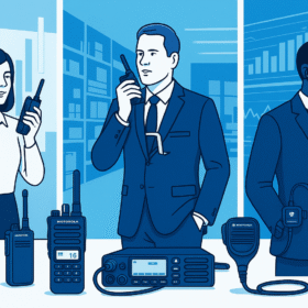 bộ đàm motorola cho bảo vệ